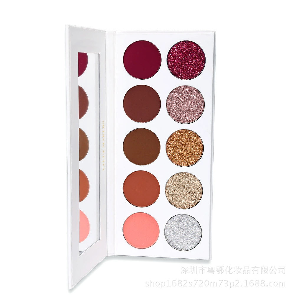 12 Color Eyeshadow Blush Pallete 1102